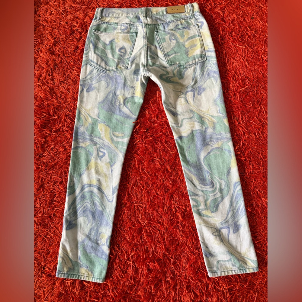 MNML Abstract Patterned Jeans - Picture 6 of 7